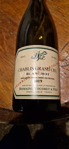 Borgoña Chablis Grand Cru Domaine Vocoret & Fils Blanchot 2019
