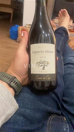 Valle del Ródano Grignan-les-Adhémar Vignerons de Grignan-les-Adhémar Cœur de Cep 2019