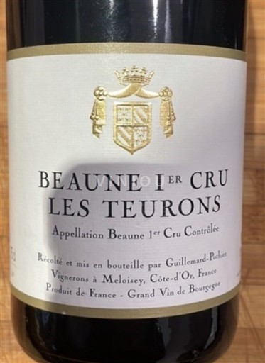 Bourgondië Niet gespecificeerd Premier Cru Guillemard-Pothier Les Teurons 2022