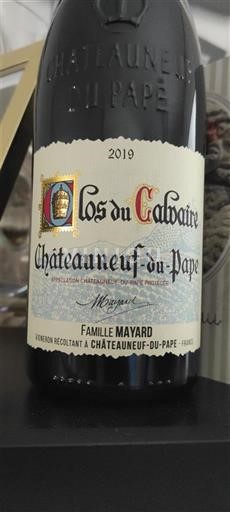 Valle del Ródano Châteauneuf-du-Pape. Clos du Calvaire 2019