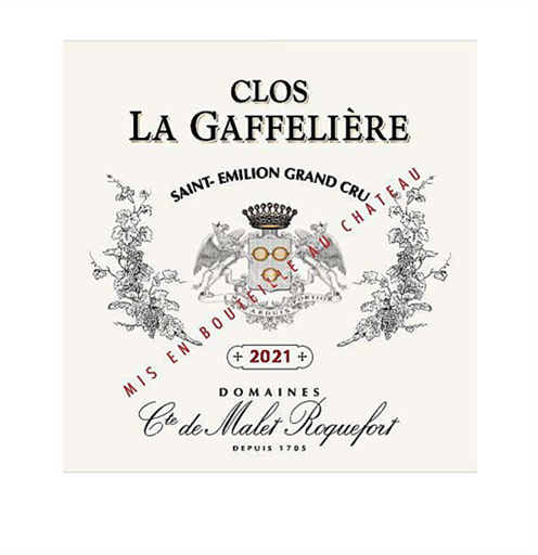 Bordeaux Saint-Émilion Grand Cru Clos La Gaffelière 2ème Vin du Ch. La Gaffelière GC Classé 2022