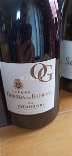 Korzika Патримонио Orenga de Gaffory 2021