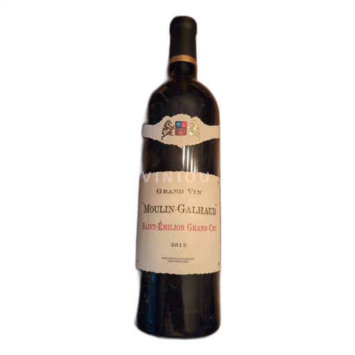 Bordeaux Saint-Émilion Grand Cru Moulin-Galhaud Grand Vin 2013