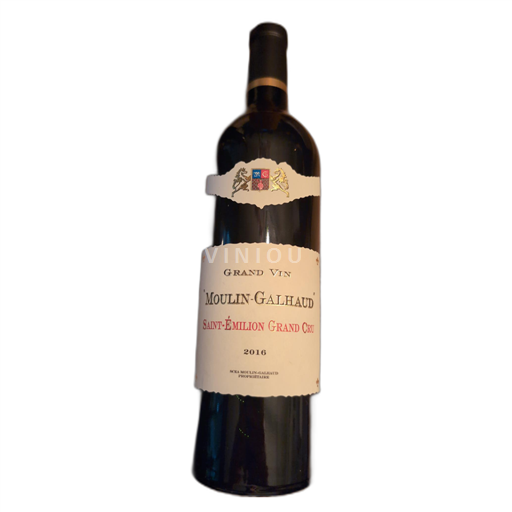 Bordeaux Saint-Émilion Grand Cru Moulin-Galhaud 2016