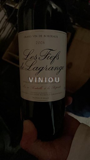 Bordeaux Saint-Julien Château Lagrange Les Fiefs de Lagrange 2008