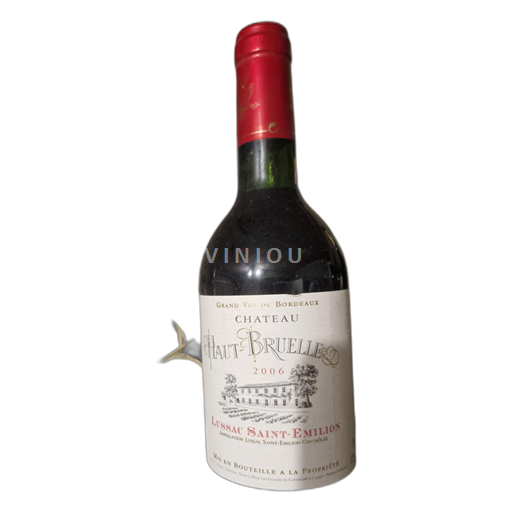 Bordéus Lussac-Saint-Émilion Château Haut-Bruelle 2006
