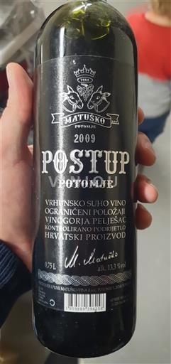 Dalmatia Không được chỉ định Matuško Postup Potomje 2009