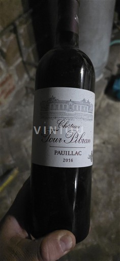 Bordeaux Pauillac Château Tour Ribas 2016