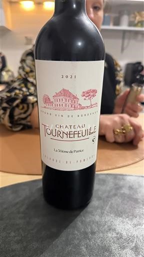 Bordeaux Lalande-de-Pomerol Château Tournefeuille La 50ème de Patrice 2021
