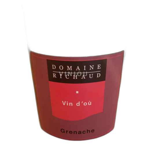 Rhône-dalen Ikke specificeret Domaine Richaud Vin d'où Ikke årgangsbestemt