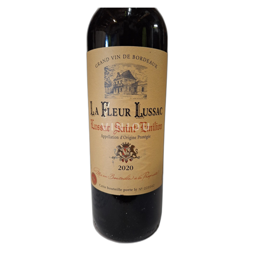 Bordeaux Lussac-saint-émilion La Fleur Lussac 2020