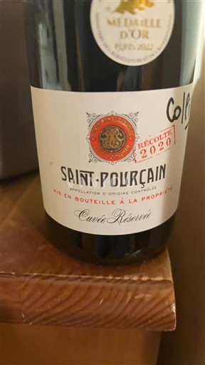Loire Valley Saint-Pourçain Cuvée Réservée 2020