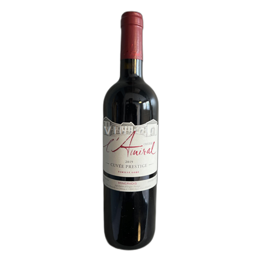 Languedoc Minervois Château l'Amiral Prestige 2019