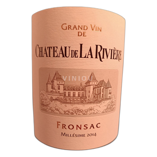 Bordeaux Fronsac Château de La Rivière 2014
