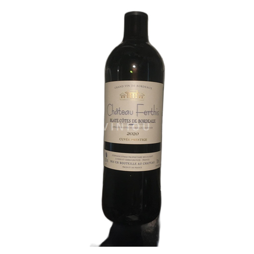 Bordeaux Côtes-de-blaye Château Ferthis 2020