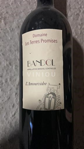 Provence Bandol Domaine Les Terres Promises L'Amourvèdre 2018
