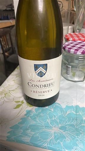 Rhônen laakso Condrieu Les Aumônières Réserve 2024