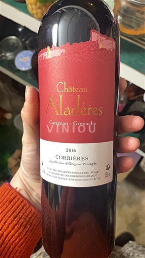 Languedoc Corbières Château Aladères 2016