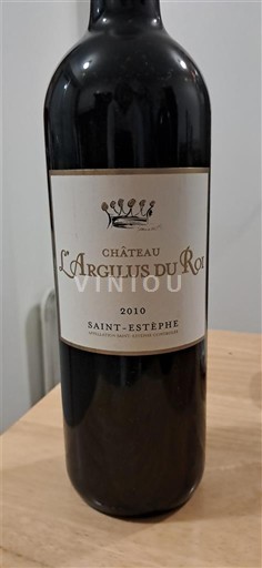 Burdeos Saint-Estèphe Château L'Argilus du Roi 2010