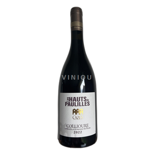 Roussillon Collioure Domaine Cazes Les Hauts de Paulilles 2022