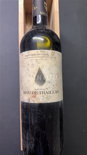 Bordeaux Saint-Émilion Grand Cru Grand Cru Château Riou de Thaillas 2019