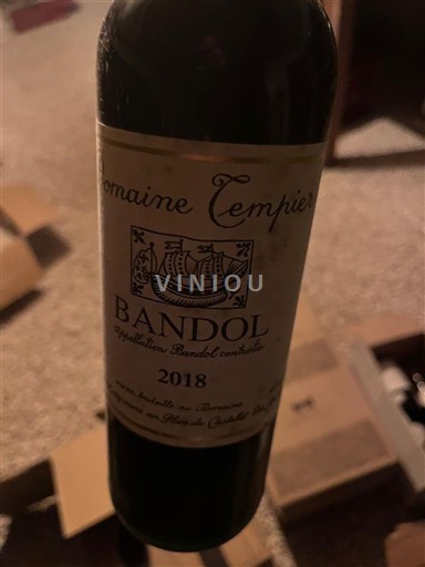 Provence Bandol Tempier 2018