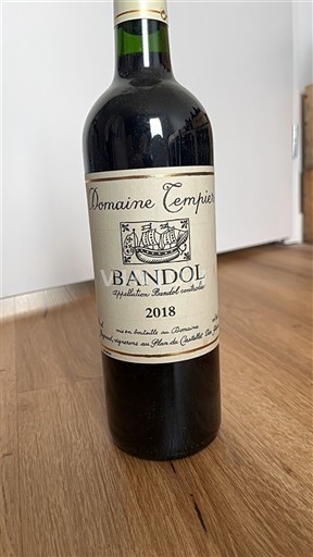 Provence Bandol Tempier 2018