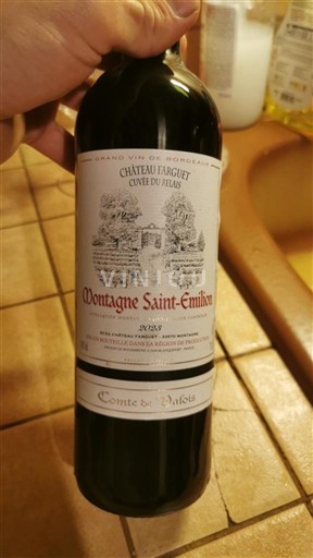 Bordeaux Montagne-saint-émilion Château Faugère des Relais 2022