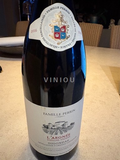 Rona dolina Gigondas Famille Perrin L’Argnée Vieilles Vignes 2016
