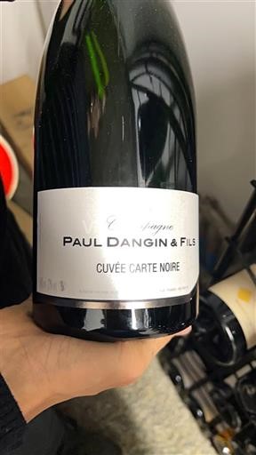 Šampanja Šampanjec Paul Dangin & Fils Carte Noire Neleten.