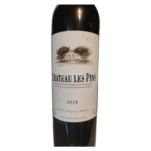 Roussillon Côtes du Roussillon Villages Chateau Les Pins 2018