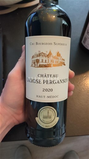 Bordeaux Haut-Médoc Château Larose Perganson 2020