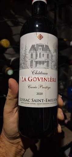 Bordeaux Lussac-Saint-Émilion Château La Govinière Prestige 2020