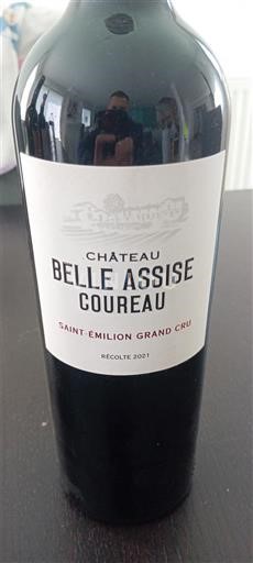 Bordeaux Saint-Émilion Grand Cru Belle Assise Coureau 2021