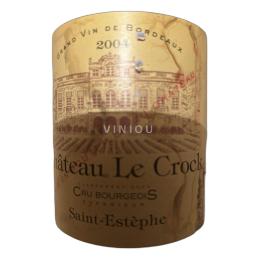 Burdeos Saint-Estèphe Château Le Crock 2004
