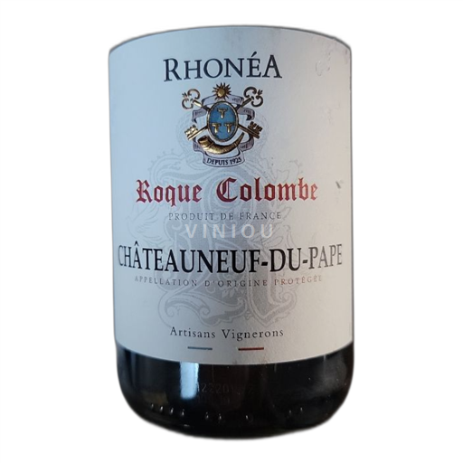 Thung lũng Rhône Châteauneuf-du-pape Rhonéa Roque Colombe 2020