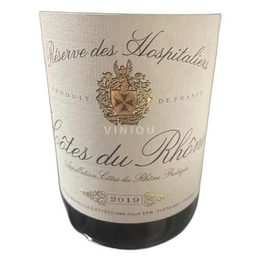 Valle del Ródano Côtes del Ródano Réserve Des Hospitaliers 2019