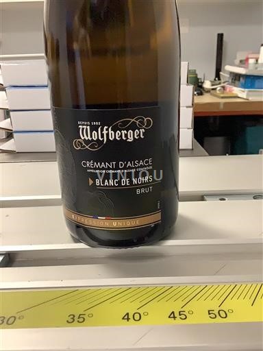 Alsace Crémant d'Alsace Wolfberger Blanc de Noirs Non-Vintage