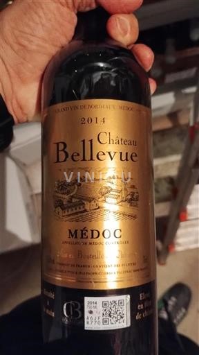 Bordeaux Médoc Château Bellevue 2014