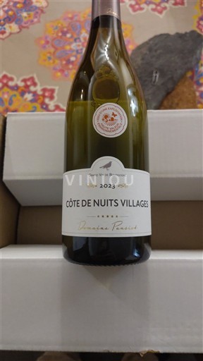 Burgundija Côte de Nuits Villages Domaine Pansiot Côte de Nuits Village 2023