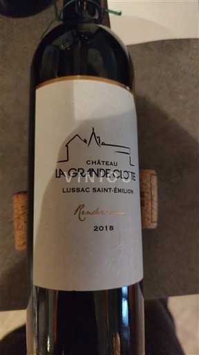 Bordeaux Lussac-saint-émilion Château La Grande Clotte Rendez-vous 2018