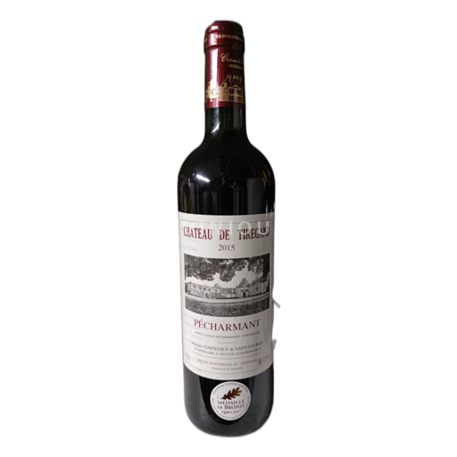 Tây Nam Pécharmant Château Tiregand Héritiers comtesse F. De Saint Exupéry 2015