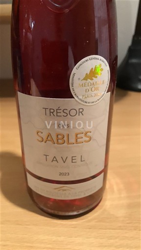 Rhône-dalen Tavel Trésor des Sables 2023