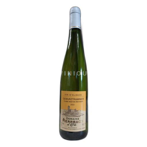 Alsace Gewurztraminer Domaine Herrbach et Fils reservée Bernstein 2022