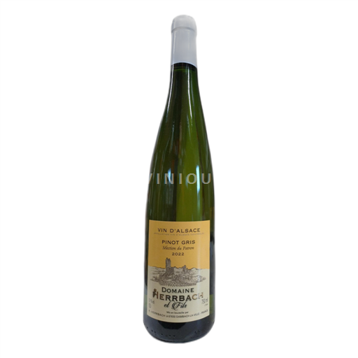 Alsace Pinot gris Domaine Herrbach et Fils Sélection du Patron 2022