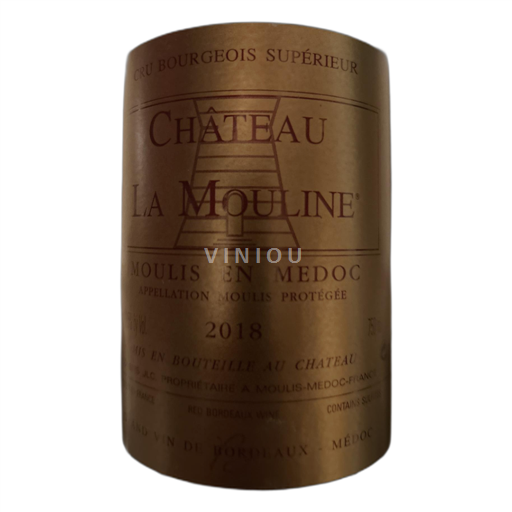 Bordéus Moulis-en-Médoc La Mouline 2018