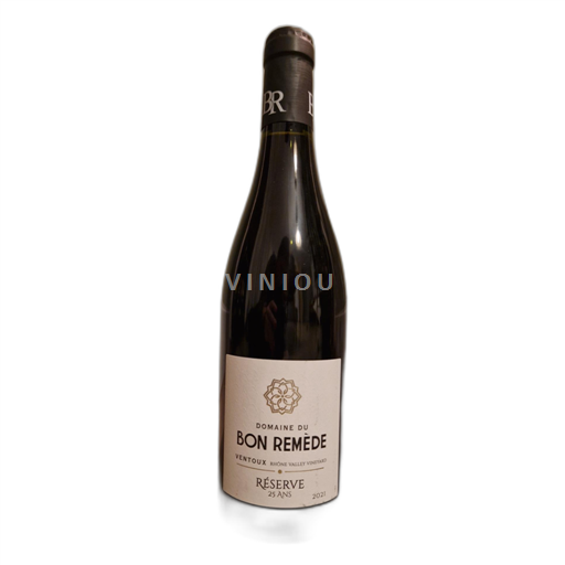 Thung lũng Rhône Ventoux Domaine Bon Remède Réserve 25 Ans 2021