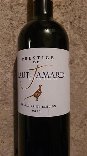 Bordeaux Lussac-saint-émilion Haut-Jamard Prestige 2022