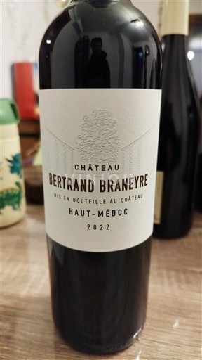 Bordeaux Haut-Médoc Château Bertrand Braneyre 2022