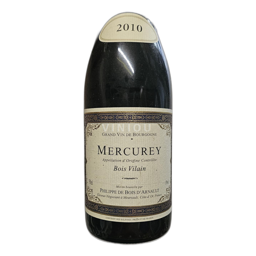 Burgundija Mercurey Philippe de Bois d'Arnault Bois Vilain 2010
